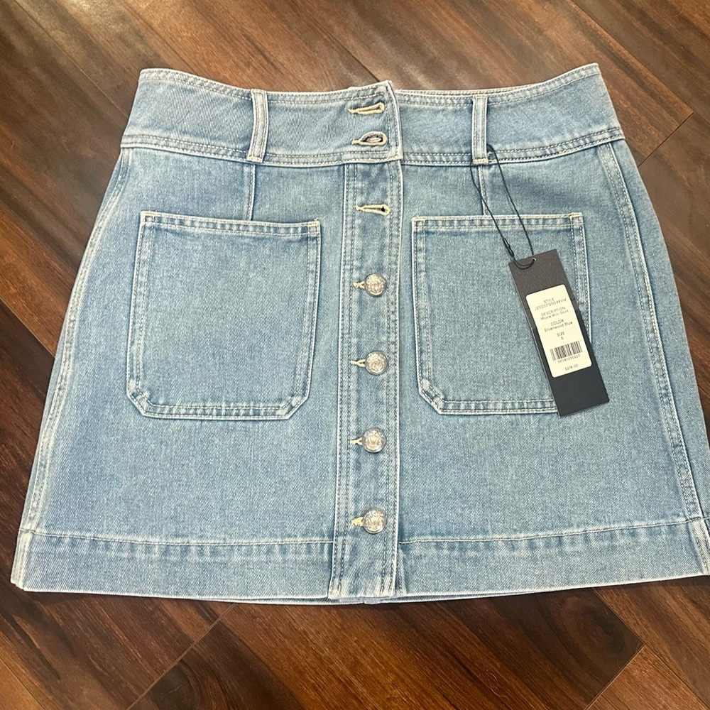 Nwt Veronica Beard denim moxie skirt
